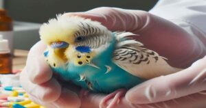 Budgie Molting Or Sick